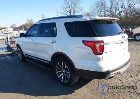 2016 Ford Explorer Platinum z USA, uszkodzony, nr VIN 1FM5K8HT4GGB40529